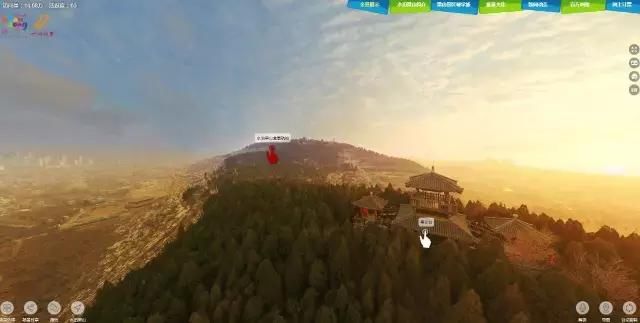 水泊梁山风景区VR全景地图 另一个角度看梁山