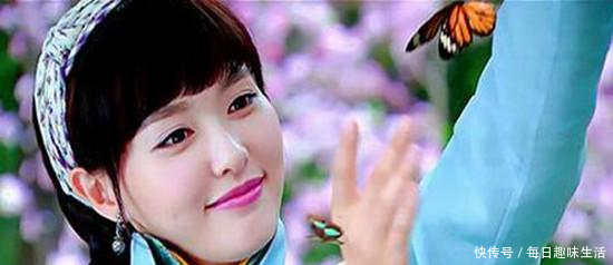 与蝴蝶玩耍的女星,唐嫣显太胖,杨幂像仙女,郑爽