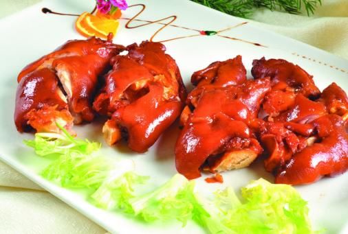 驻马店名吃--五香卤猪蹄