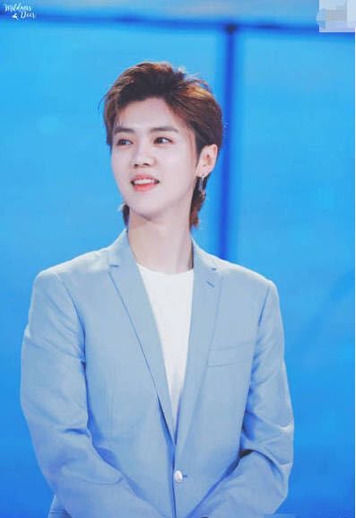 鹿晗新发型鲻鱼头撞网红摩登兄弟宁哥发型,网