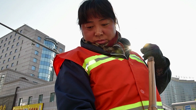 保洁员:西站地区就像我家一样 保洁员:西站地区就像我家一样