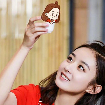 明星头像|赵丽颖扣扣头像可爱图片大全