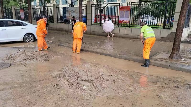 海淀1900余条市政道路清淤、清障工作全部完成!_北京时间