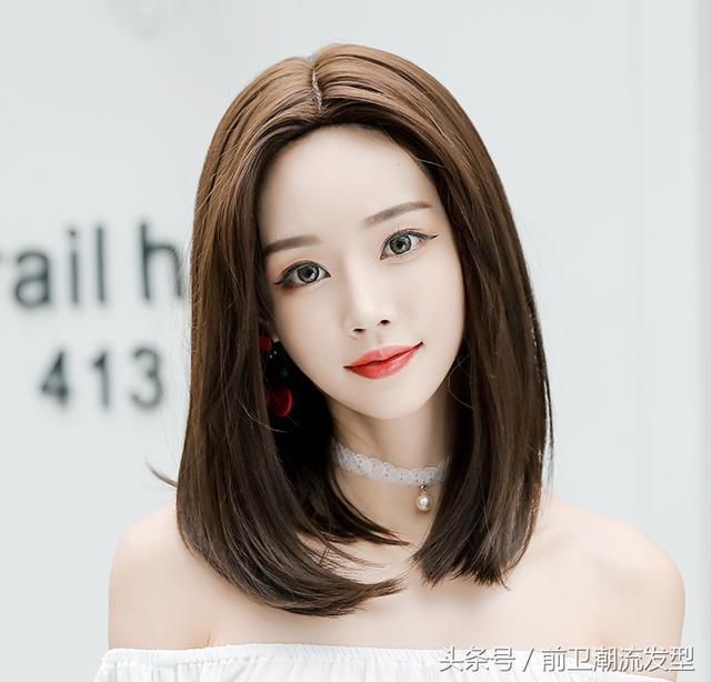 2018年发型中发流行趋势?减龄中分bobo头让