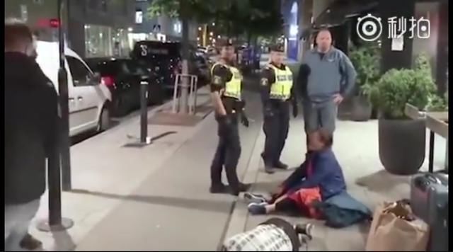 瑞典事件国外曝光视频,中国游客坐地大哭救命