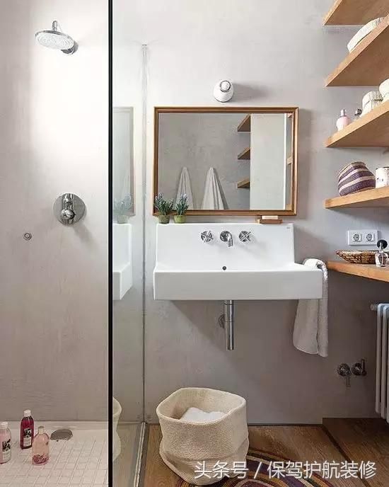 拿了日本的"精髓"来改造3的卫生间,简直是小户型的福音