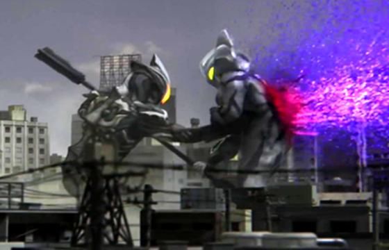 五个被怪兽刺穿身体的奥特曼，一个当场死亡，第二个冻成冰棍!