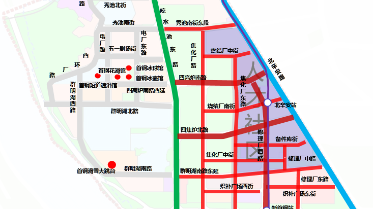 新首钢又有“新动作”,5条路落地织密交通网! 新首钢又有“新动作”,5条路落地织密交通网!