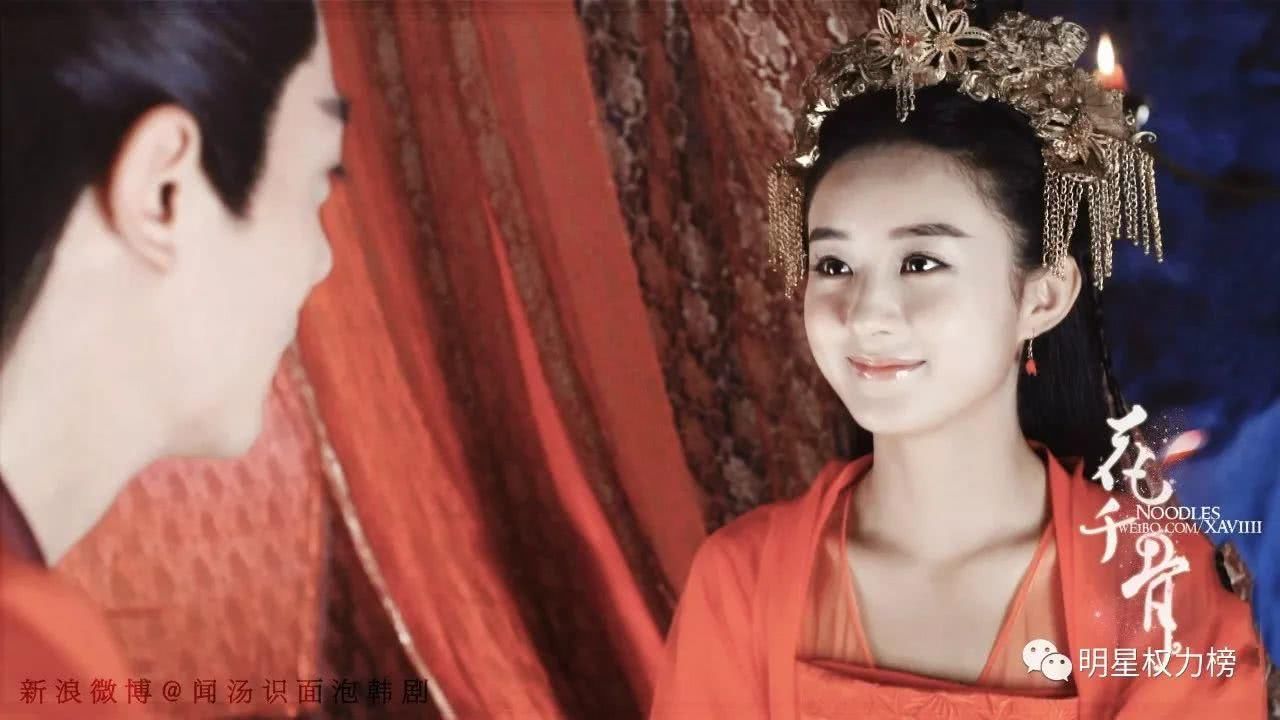 迪丽热巴唐嫣刘亦菲杨幂,女明星的红妆造型谁