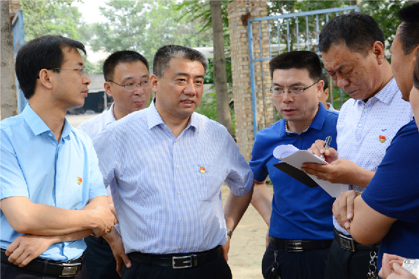 芮城:张建军调研畜禽养殖污染治理