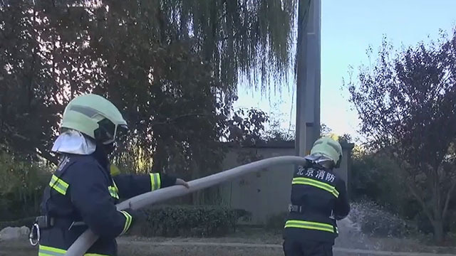 《北京新闻》20171119消防动员全民扫落叶 《北京新闻》20171119消防动员全民扫落叶