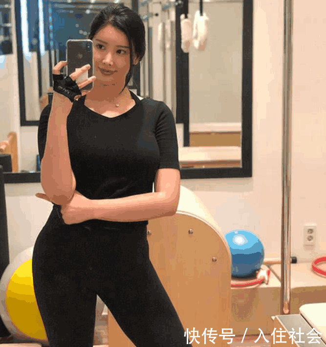 韩国1米7的胖女生, 健身后身材完全不一样, 难