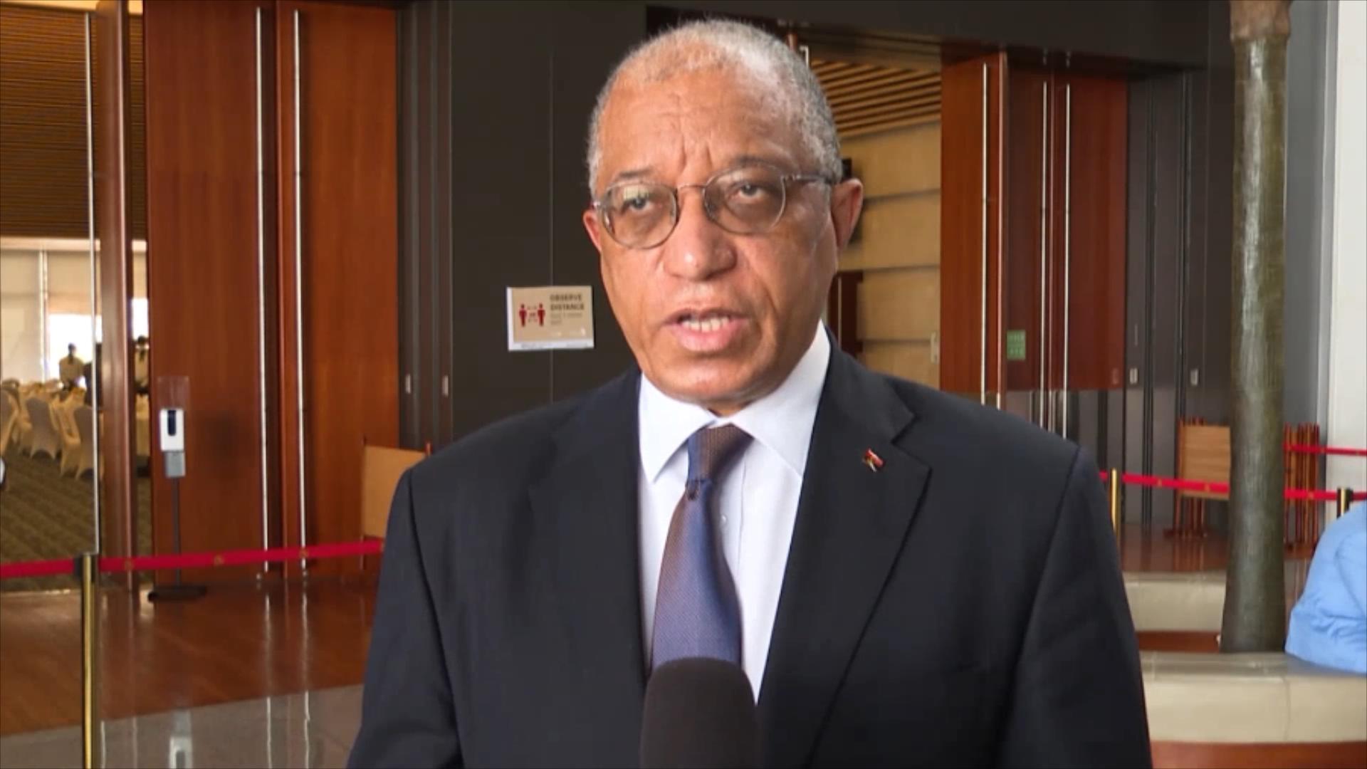 非洲外交官为北京冬奥会送祝福 非洲外交官为北京冬奥会送祝福