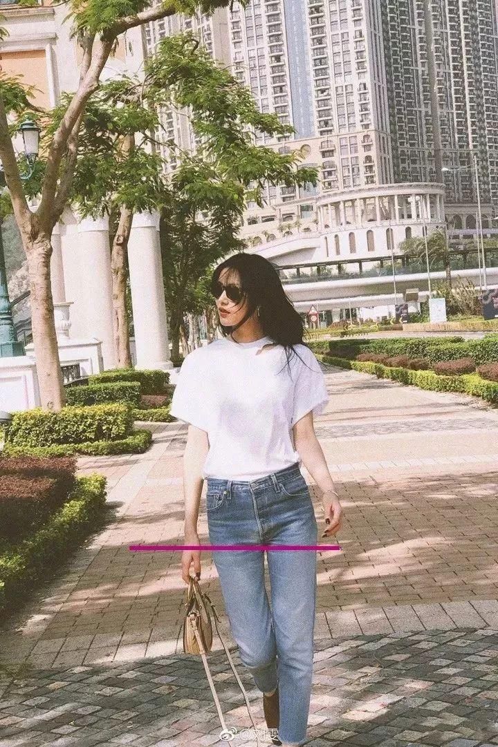 女明星真实身高大揭秘,刘雯,关晓彤腿长的镜头