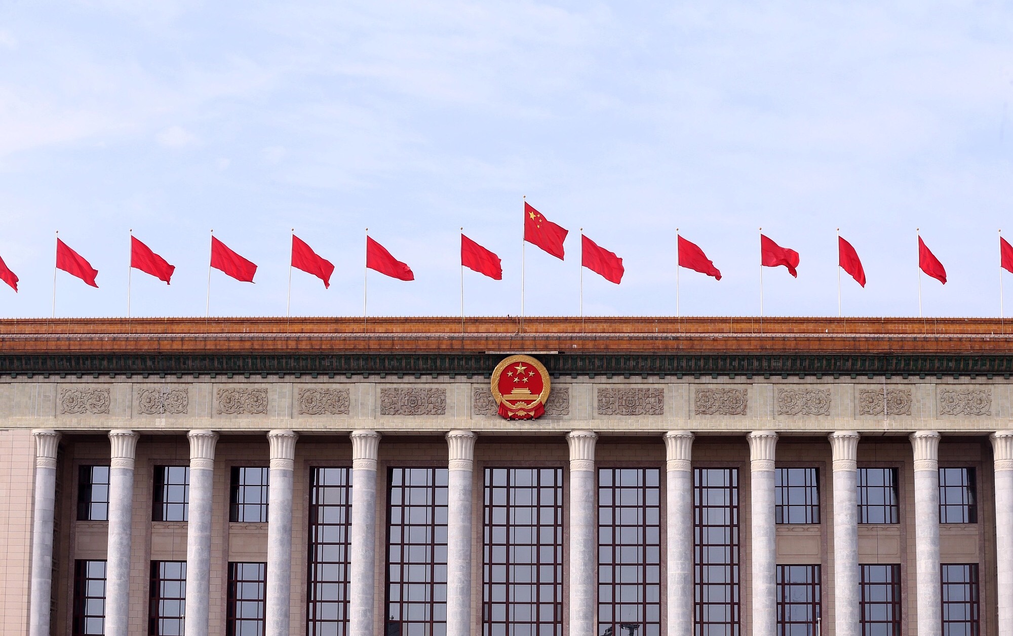 全国政协十三届一次会议“委员通道” 全国政协十三届一次会议“委员通道”