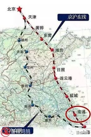 京沪高铁二线经过详细站点、何时开通、规划图