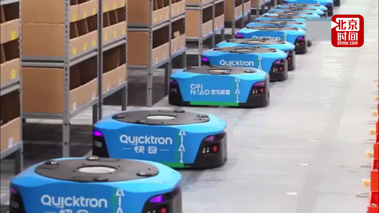 中国最大的物流机器人仓库，是这样工作的！
