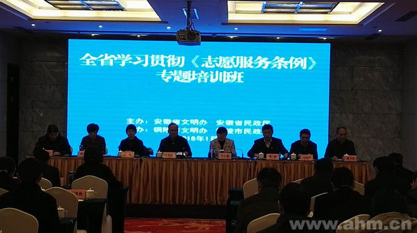 安徽博物院代表参加全省学习贯彻《志愿服务