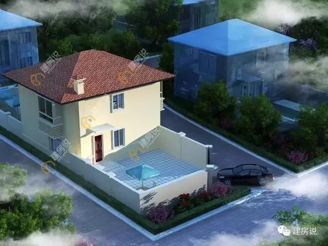 3款带庭院的农村自建房,休闲宜居,这样建既便