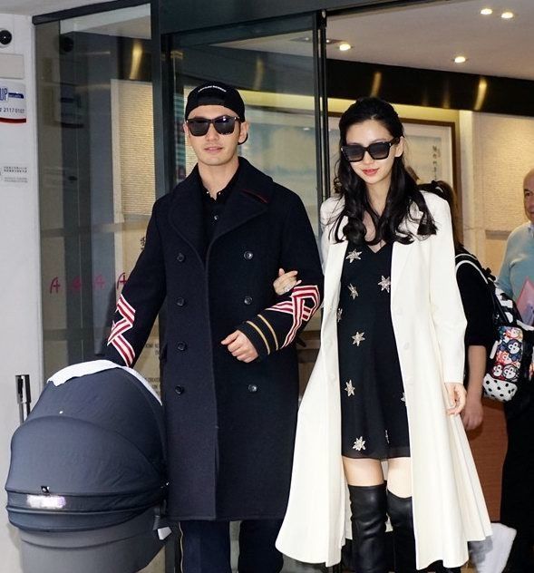 Angelababy杨颖和前男友陈伟霆的爱情故事。