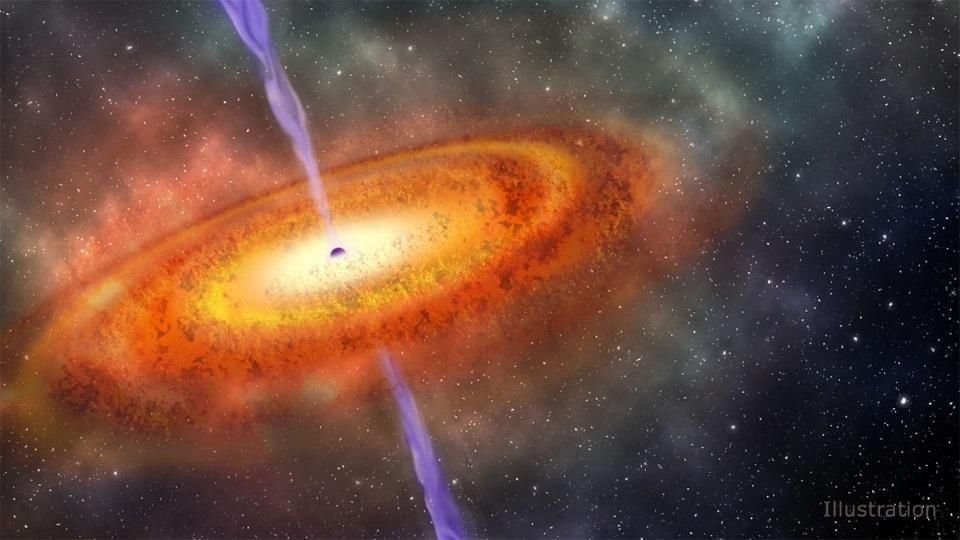 直接坍塌的黑洞可以解释宇宙中神秘类星体