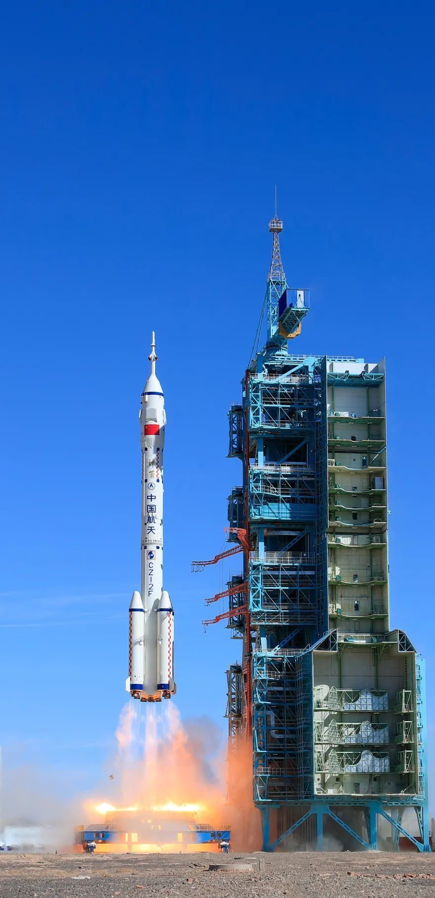 神舟十二号发射任务壁纸大图来袭!