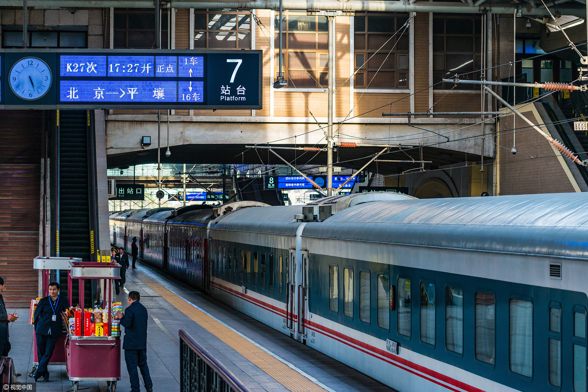 从北京到平壤你只需一列穿越鸭绿江的国际列车