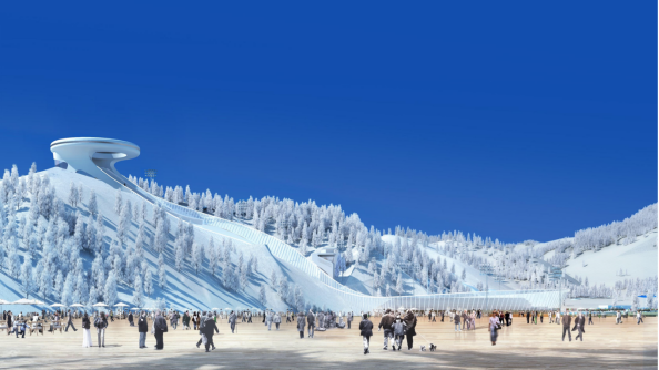 崇礼冬奥场馆建设进展抢先看:冬奥健儿“云顶”练兵忙 崇礼冬奥场馆建设进展抢先看:冬奥健儿“云顶”练兵忙