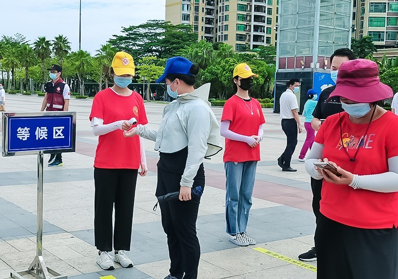 广东惠东：爱心群志愿者参与县第三次新