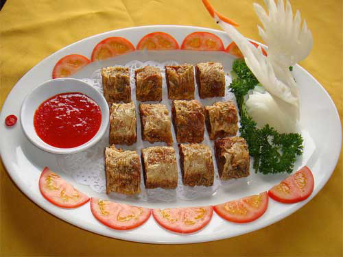 福建名吃石码五香卷，逢年过节都会做的美食