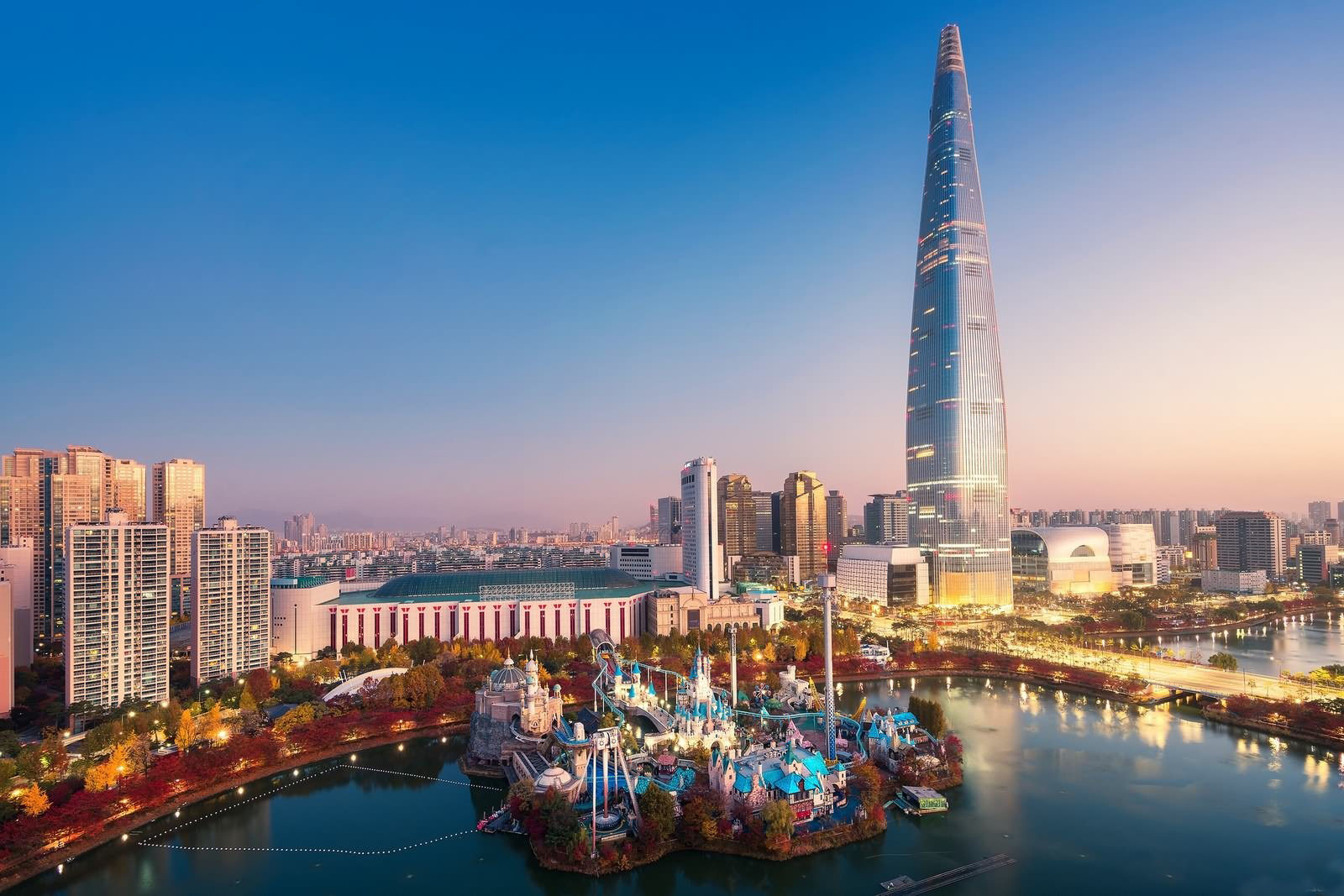 世界级大城市天际线高清美图,第一张中国上海