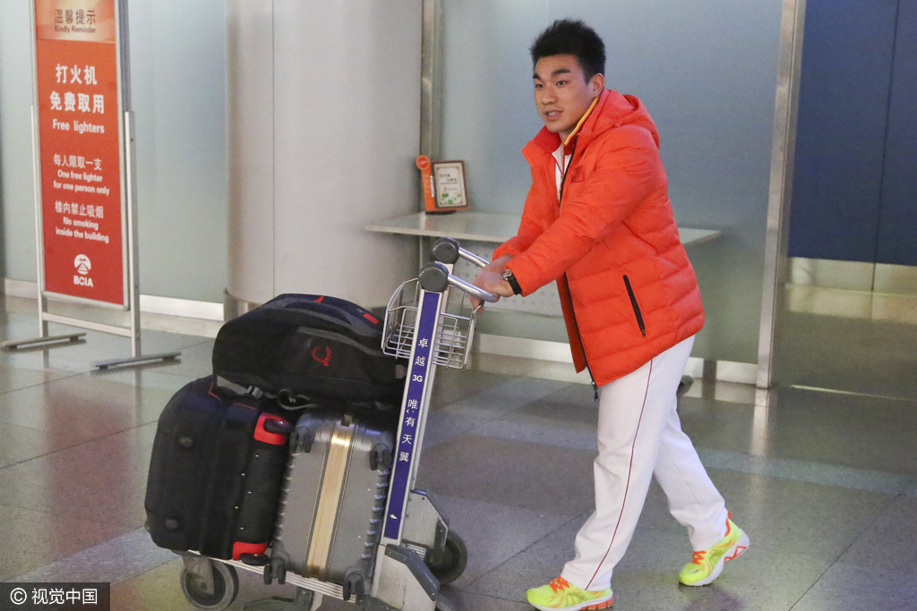 组图-举重名将廖辉宣布正式退役:无怨无悔