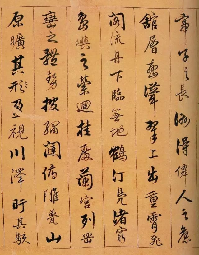 對《滕王閣序》的書寫各有千秋,欣賞清代書法家的綾本