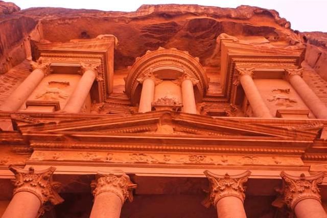 约旦古城佩特拉之旅,欣赏古城的美