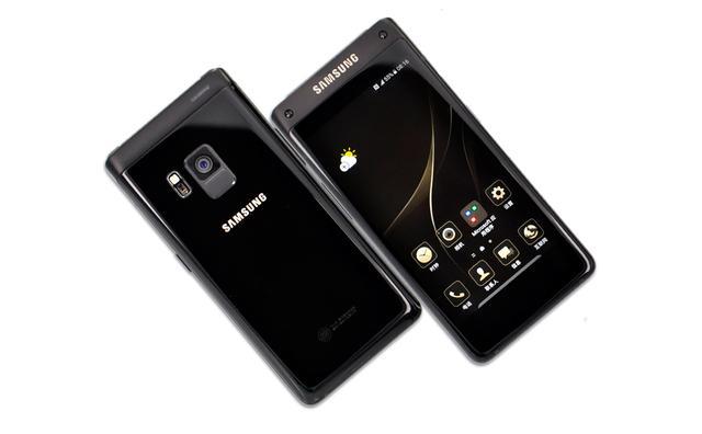 三星G9298双屏商务翻盖手机 大器5优思领世旗