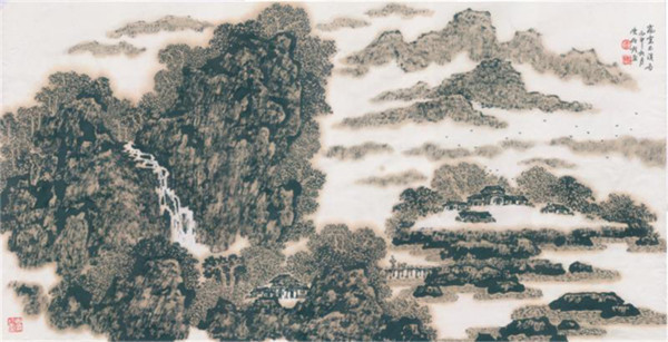 比较出名的山水画 t01786f3b47e51569a2.jpg?size=600x307