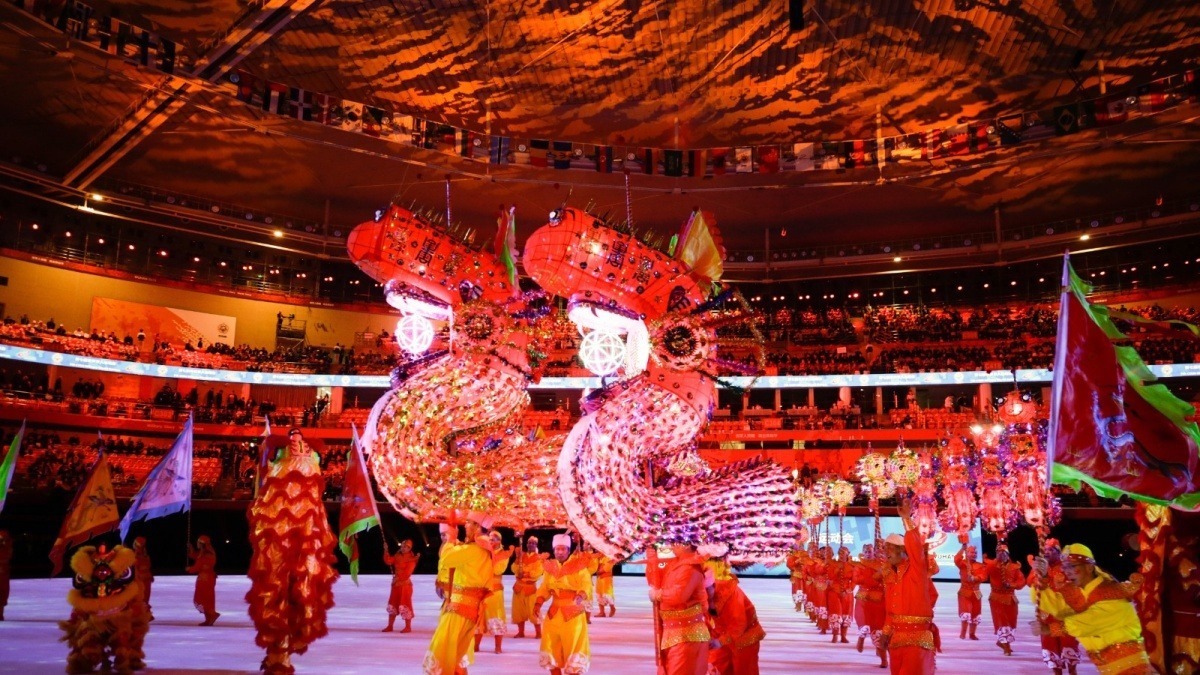 2019年10月27日，第七届世界军人运动会闭幕式在武汉体育中心举行。