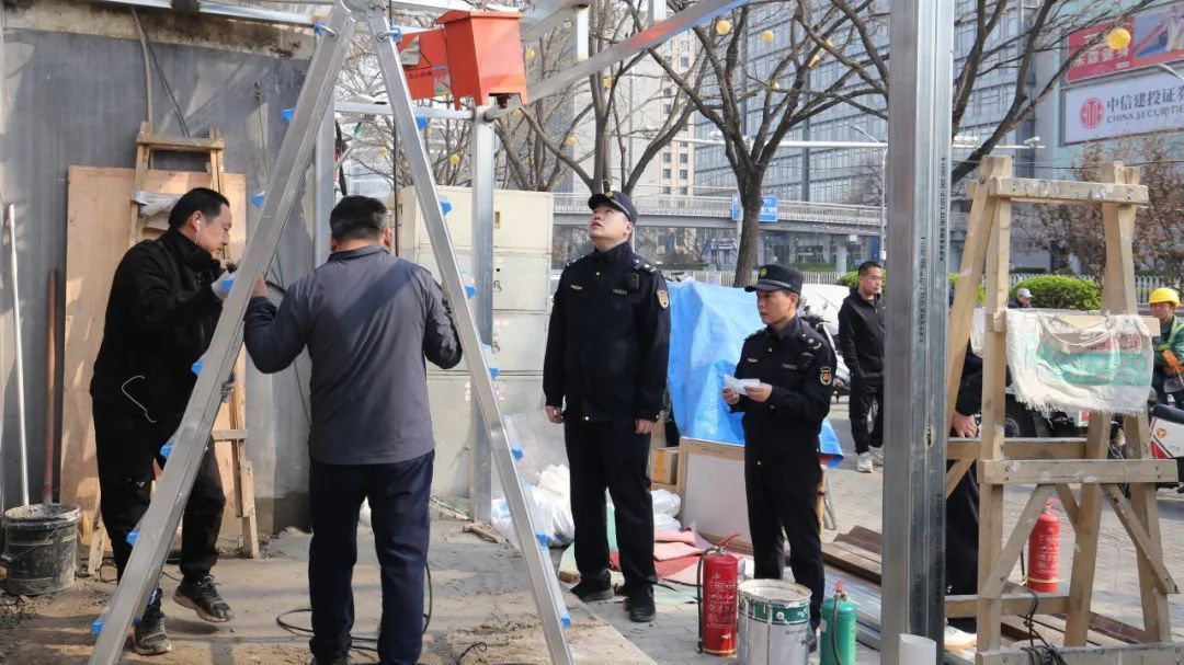 “即建即拆”严落实 ，广内街道3个小时拆除新生违建