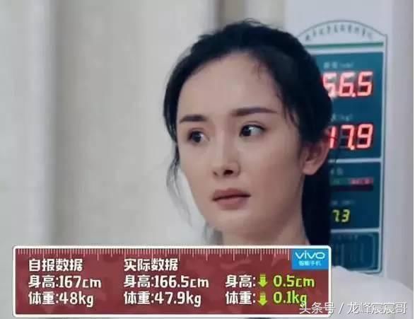 明星身高首次曝光,杨幂确实很高,张艺兴是来搞