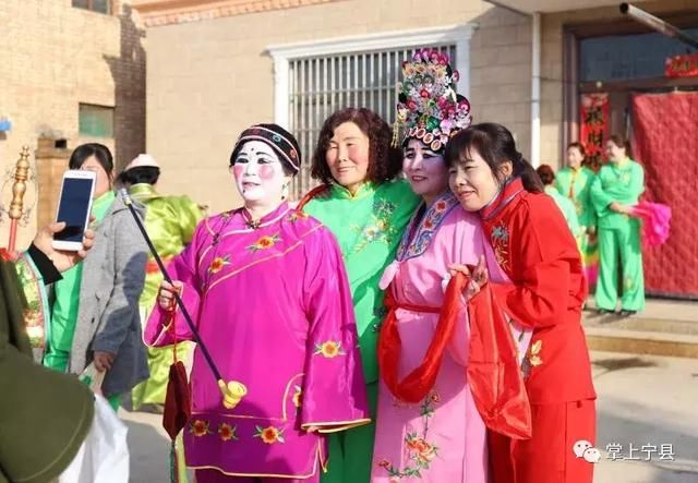 甘肃庆阳宁县长庆桥镇叶王村社火精彩亮相