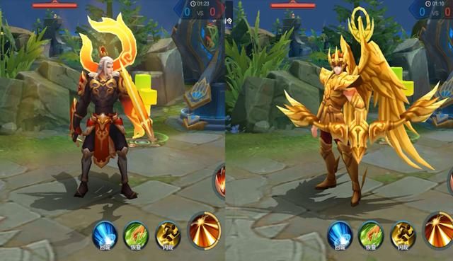 王者荣耀 后羿狗年限定vs圣斗士皮肤怎么选 看