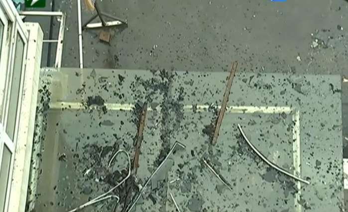 卧室着火想自救 检查正常的消防栓不出水 事后