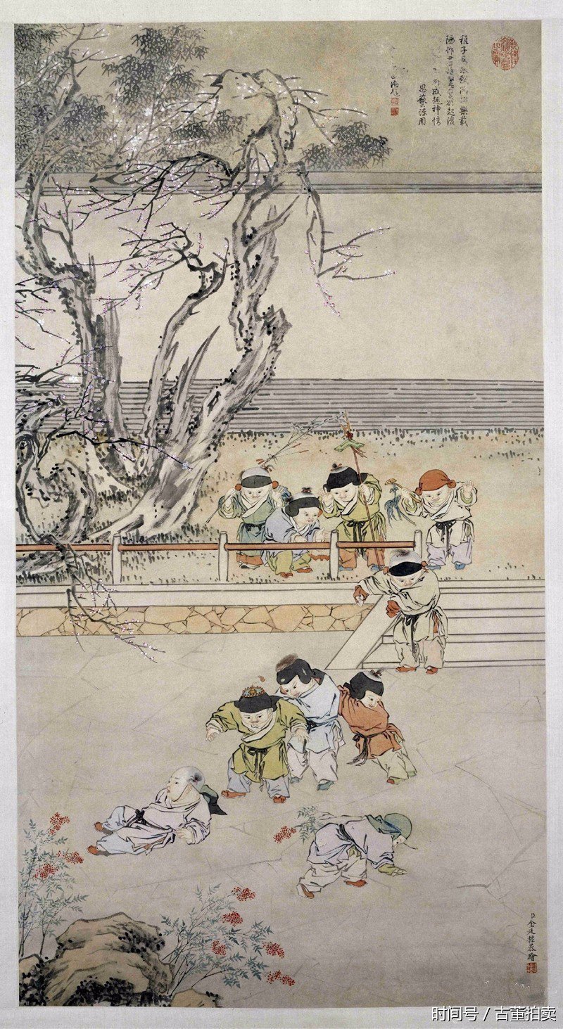 清代十大宫廷画家之一金廷标作品大全 清代十大宫廷画家之一金廷标作品大全