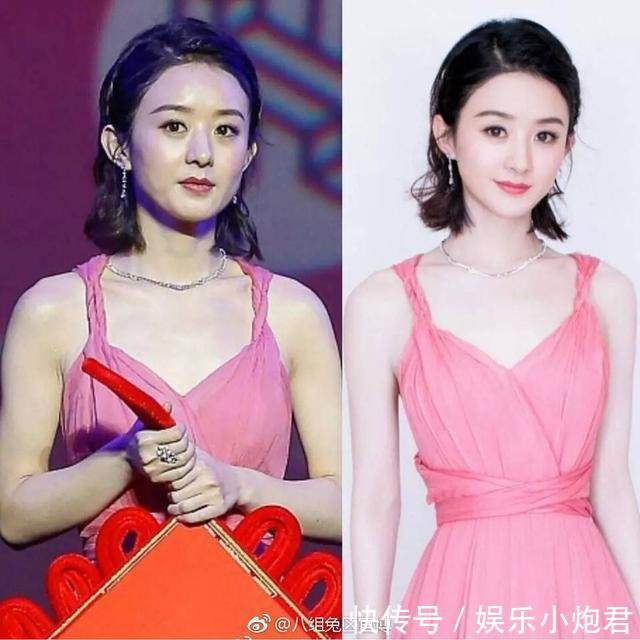 女明星离开ps后,杨颖显老,赵丽颖胖一圈,热巴得罪摄影师了?