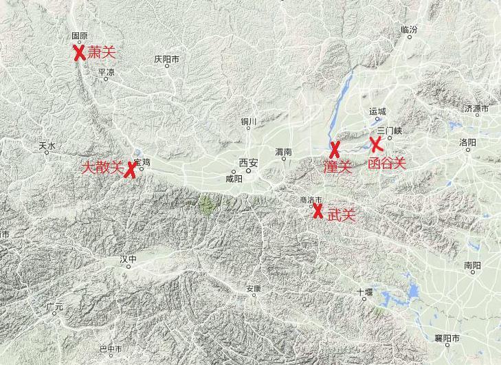 大秦帝国宣太后芈八子入秦,走的是函谷关,那入秦还有别的路吗