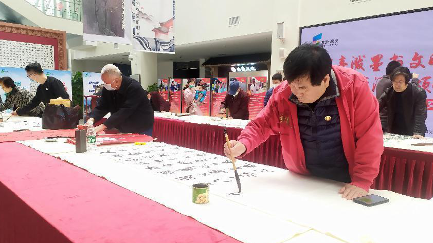 挥毫泼墨书文明,丹青溢彩颂顺义 挥毫泼墨书文明,丹青溢彩颂顺义