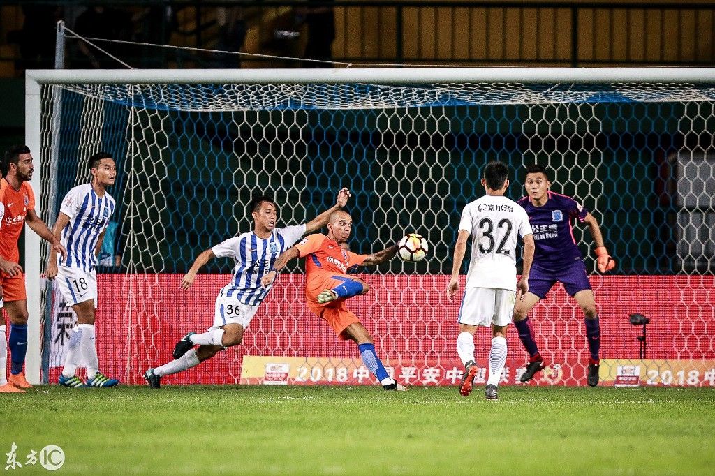2018中超联赛第7轮 广州富力2-4山东鲁能泰山