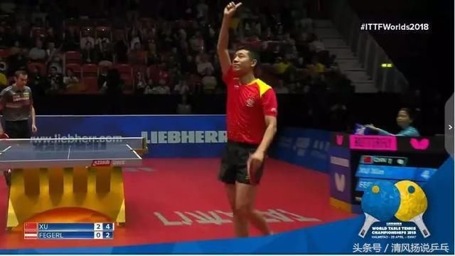 2018世乒赛,许昕打出了哪些神球成为乒乓艺术