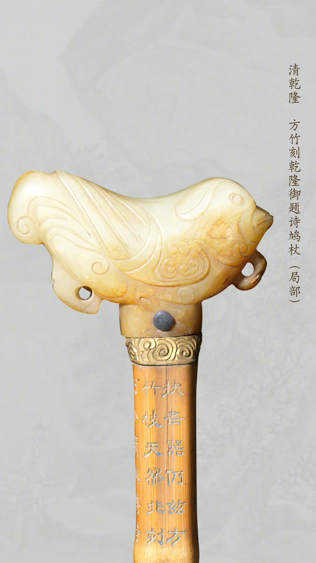 古代“老年卡”竟是手杖！杖首为什么做成鸟的形状？_北京时间