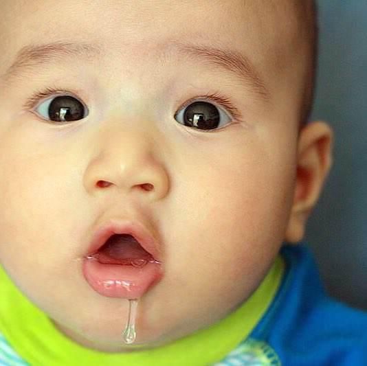 宝宝经常流口水,舌苔有地图舌,给孩子熬点汤和
